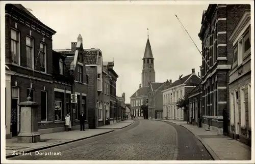 Ak Zundert Nordbrabant Niederlande, Dorpstraat