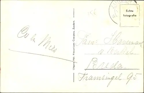 Ak Zundert Nordbrabant Niederlande, Dorpstraat