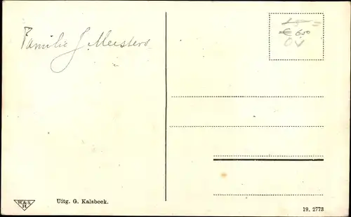 Ak Steenwijk Overijssel, Huize Nijenstede