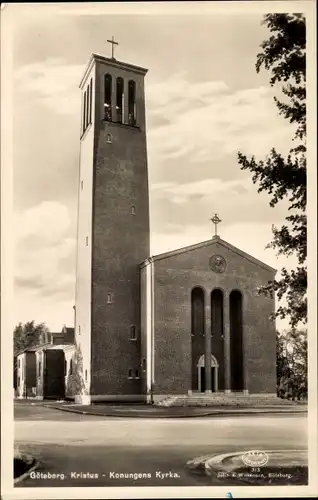 Ak Göteborg Schweden, Kristus-Konungens Kyrka