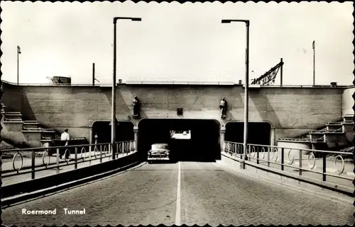 Ak Roermond Limburg Niederlande, Tunnel