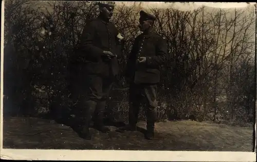 Ak Stempel Deutsche Feldpost 1. WK, 113. Inf. Div. Pion. Komp. 284