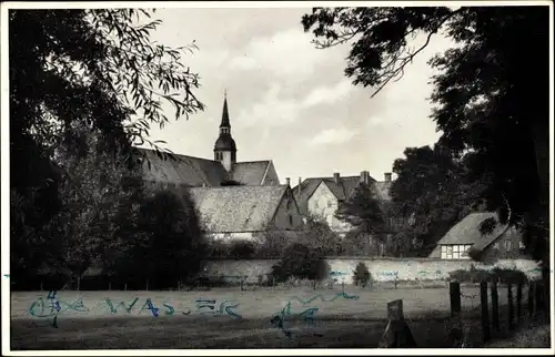 Ak Riddagshausen Braunschweig in Niedersachsen, Zisterzienserkirche und Klostergut