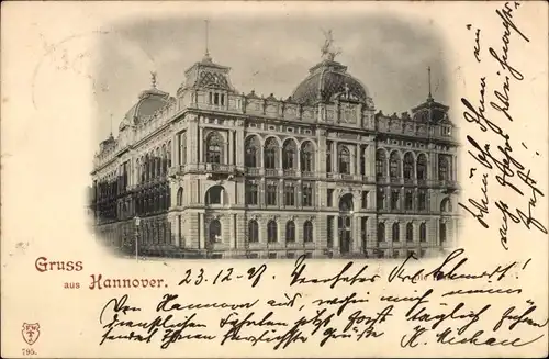 Ak Hannover in Niedersachsen, Die Post