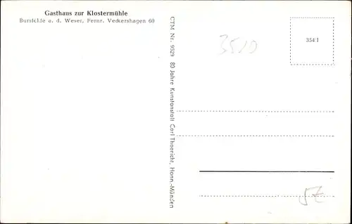 Ak Bursfelde Hann. Münden in Niedersachsen, Panorama vom Ort