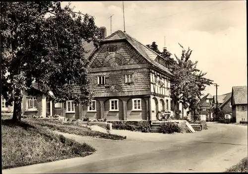 Ak Dürrhennersdorf in der Oberlausitz, Konsum-Gaststätte