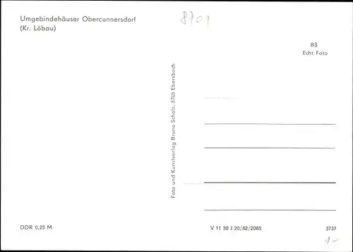 Ak Obercunnersdorf Kottmar in der Oberlausitz, Umgebindehäuser