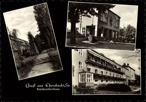 Ak Ebersbach in Sachsen, Kreiskrankenhaus