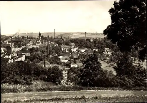 Ak Netzschkau im Vogtland, Ortsansicht