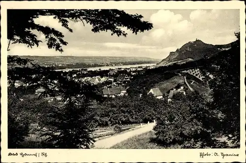 Ak Bad Honnef am Rhein, Panorama