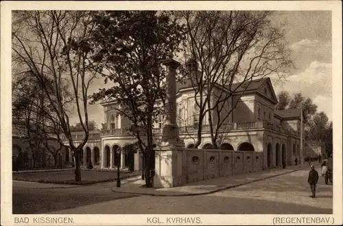 Ak Bad Kissingen Unterfranken Bayern, königliches Kurhaus, Regentenbau
