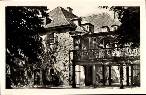 Ak Weimar in Thüringen, Schloss Tiefurt