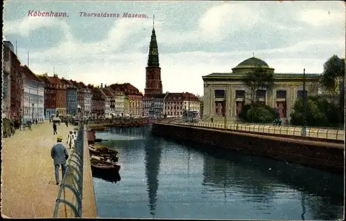 Ak København Kopenhagen Dänemark, Thorvaldsens Museum