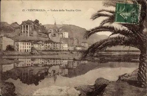 Ak Ventimiglia Liguria, Veduta della Vecchia Citta