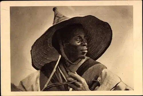 Ak Afrique Equatoriale Francaise, Tchad, Type de Cavalter Foulbe