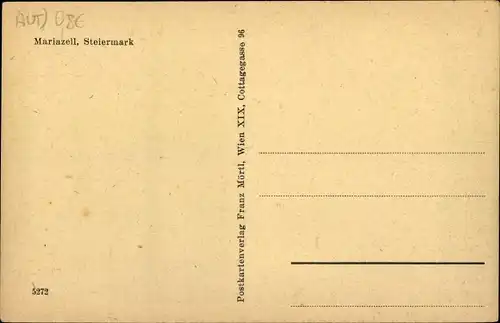 Ak Mariazell Steiermark, Gemeindealpe, Oetscher