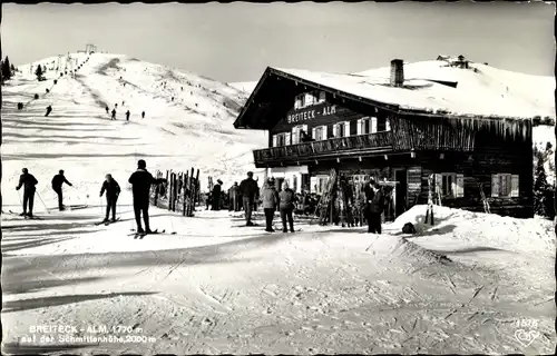 Ak Zell am See in Salzburg, Schmittenhöhe, Breiteck-Alm