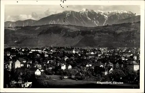 Ak Klagenfurt am Wörthersee Kärnten, Panorama