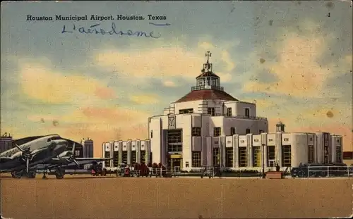Ak Houston Texas USA, Houston Municipal Airport
