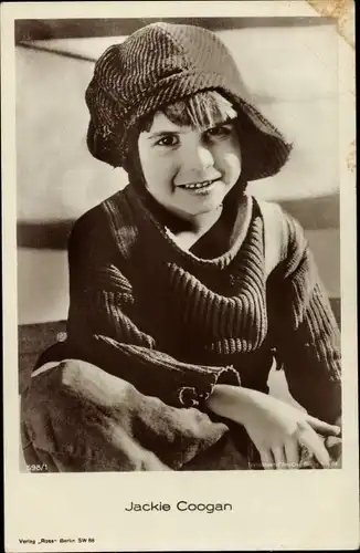 Ak Schauspieler Jackie Coogan, Kinderportrait