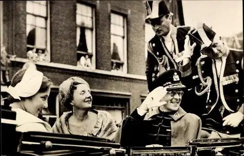 Ak Königin Wilhelmina der Niederlande, Prinz Hendrik, Prinsjesdag Den Haag 1958