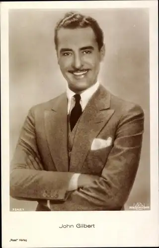 Ak Schauspieler John Gilbert, Portrait, Ross 3542/1