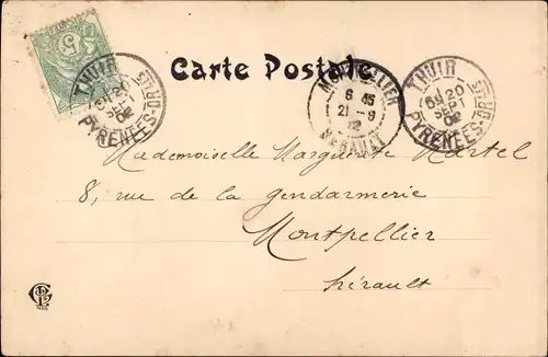 Ak Frau in spanischer Tracht mit Fächer