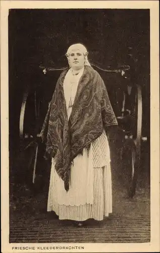 Ak Niederlande, Friesche Kleederdrachten