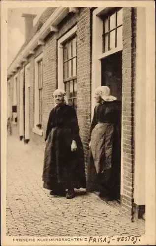 Ak Niederlande, Friesche Kleederdrachten