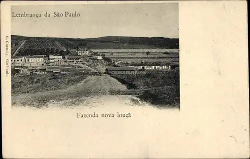 Ak São Paulo Brasilien, Fazenda nova louca