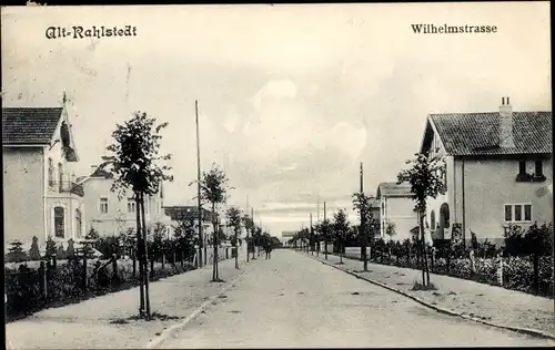 Ak Hamburg Wandsbek Rahlstedt Altrahlstedt, Wilhelmstraße