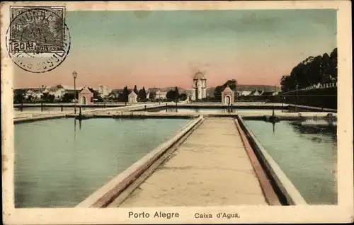 Ak Porto Alegre Brasilien, Caixa d'Agua