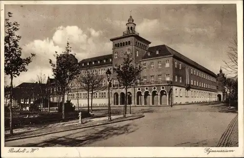 Ak Bocholt im Münsterland, Gymnasium