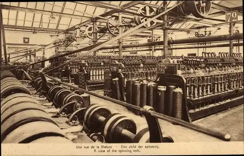 Ak Bruxelles Brüssel, Societe Anonyme Flandria, Une vue de la Filature