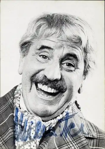 Ak Schauspieler Willy Millowitsch, Portrait, Autogramm