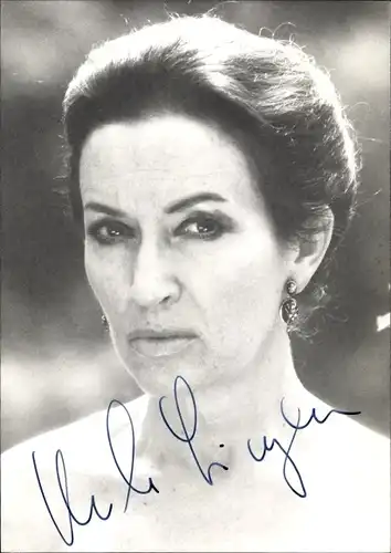 Ak Schauspielerin Ursula Lingen, Portrait, Autogramm
