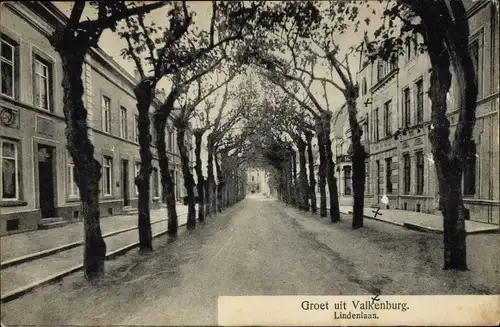 Ak Valkenburg Limburg Niederlande, Lindenlaan