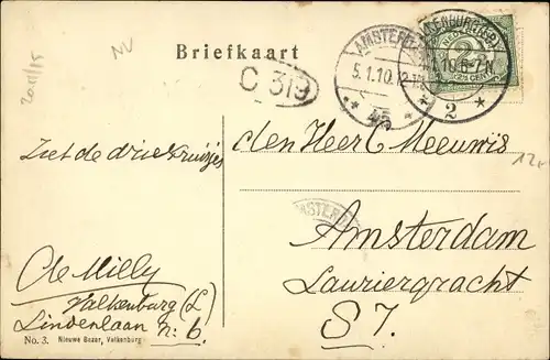 Ak Valkenburg Limburg Niederlande, Lindenlaan