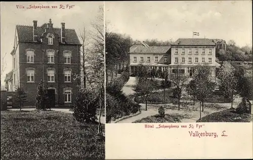 Ak Valkenburg Limburg Niederlande, Hotel Schaepkens van St. Fyt, Villa