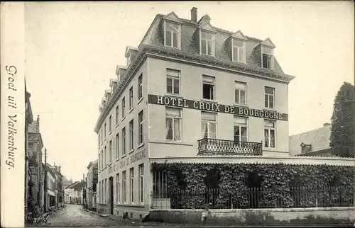 Ak Valkenburg Limburg Niederlande, Hotel Croix de Bourgogne