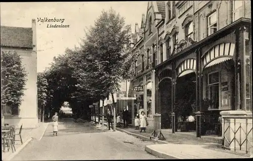 Ak Valkenburg Limburg Niederlande, Lindenlaan, Grand Bazar