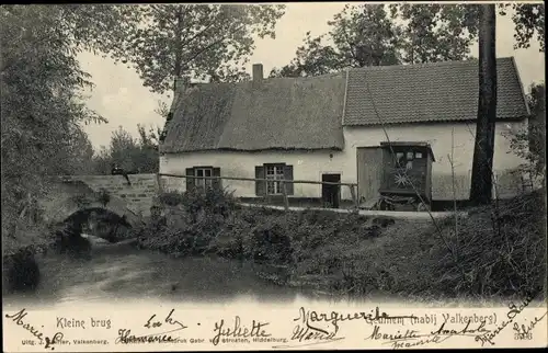 Ak Geulhem Valkenburg aan de Geul Limburg Niederlande, Kleine brug