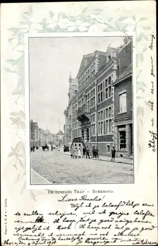 Passepartout Ak Roermond Limburg Niederlande, De Sternen Trap