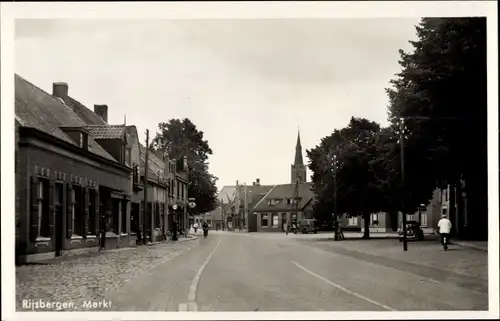 Ak Rijsbergen Nordbrabant, Markt