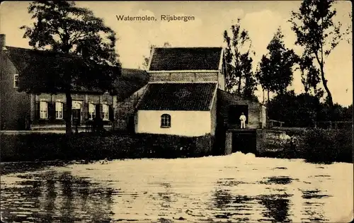 Ak Rijsbergen Nordbrabant, Watermolen