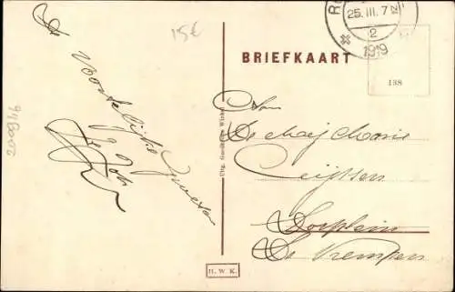 Ak Roosendaal Nordbrabant Niederlande, St. Joseph School