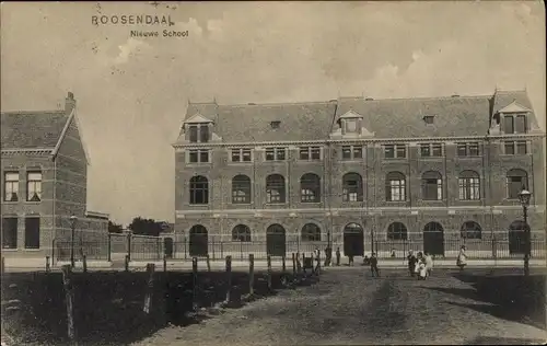 Ak Roosendaal Nordbrabant Niederlande, Nieuwe School