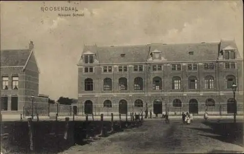 Ak Roosendaal Nordbrabant Niederlande, Nieuwe School