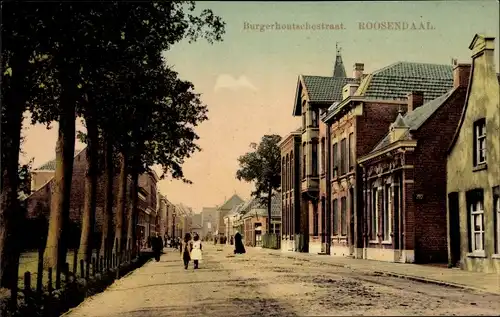 Ak Roosendaal Nordbrabant Niederlande, Burgerhoutschestraat