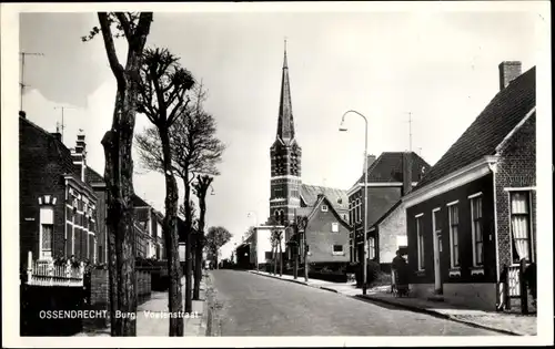 Ak Ossendrecht Woensdrecht Nordbrabant Niederlande, Burg Voetenstraat